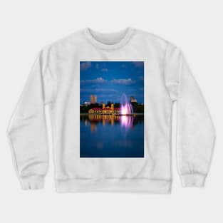 Blue Hour in City Park Crewneck Sweatshirt